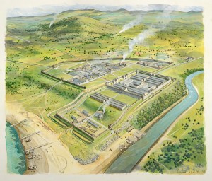 Cramond Roman Fort Reconstruction